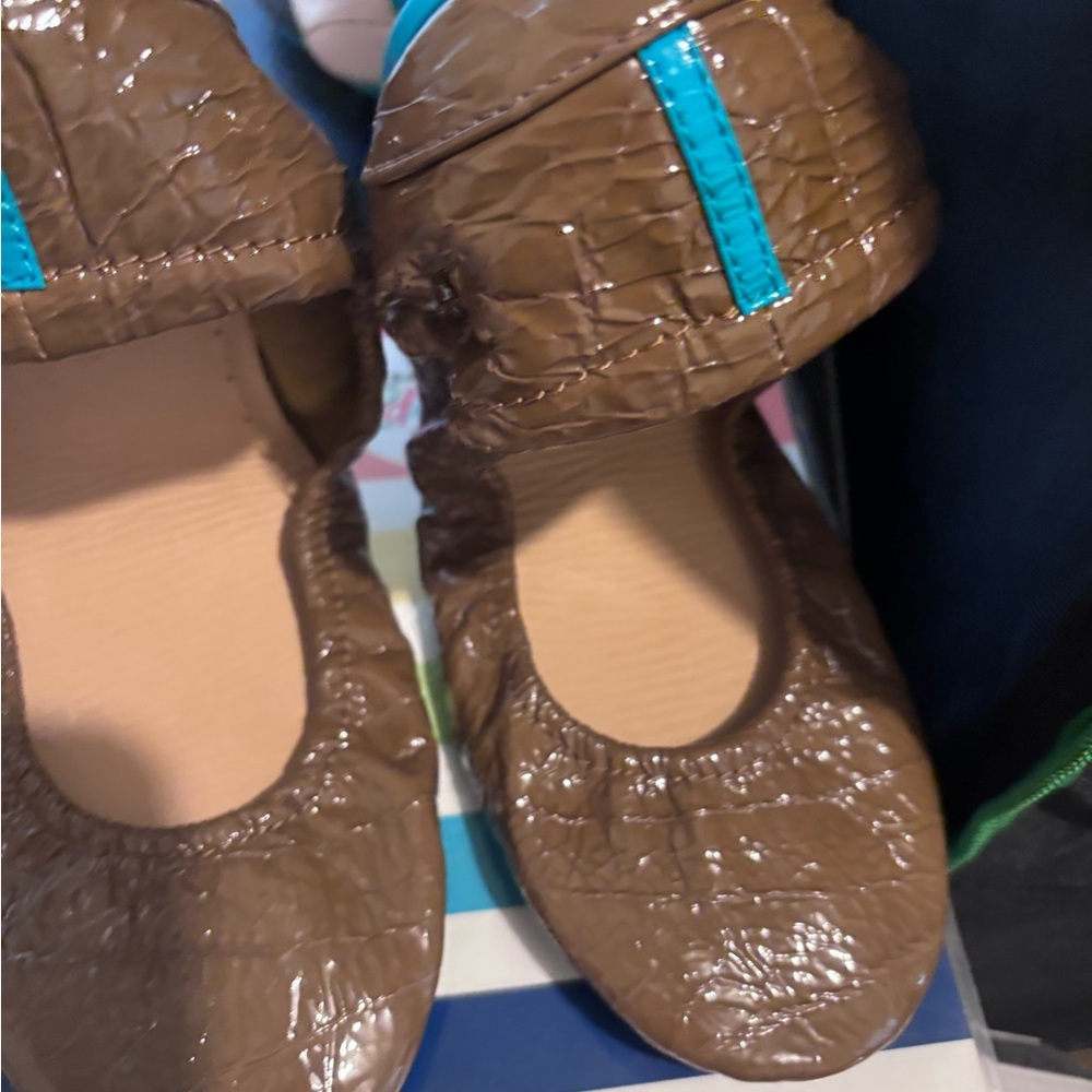 Sienna brown Tieks size 12 brand new!